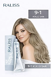 RALİSS SAÇ BOYASI 60 ML. (9-1 KÜLLÜ SARI)