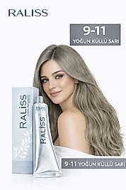 RALİSS SAÇ BOYASI 60 ML. (9-11 YOĞUN KÜLLÜ SARI)