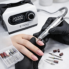 TRİNA PROFESYONEL TIRNAK TÖRPÜ (FREZE) MAKİNESİ (TRNNAILDRILL07)