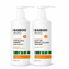 BAMBOO BASED 15 MİNUTE ŞOK BAKIM 2x500 ML.