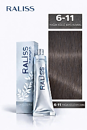 RALİSS SAÇ BOYASI 60 ML. (6-11 YOĞUN KÜLLÜ KOYU KUMRAL)