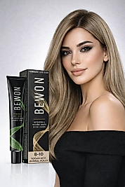 BEWON SAÇ BOYASI 100 ML (8-10 YOĞUN AÇIK KUMRAL KÜLLÜ)