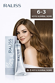RALİSS SAÇ BOYASI 60 ML. (6-3 KOYU KUMRAL DORE)