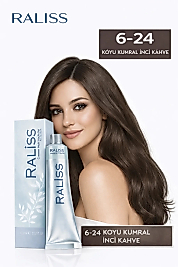 RALİSS SAÇ BOYASI 60 ML. (6-24 KOYU KUMRAL İNCİ KAHVE)