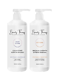 BEAUTY THERAPY EXTREM RENEWAL (BREZİLYA FÖNÜ)  KERATİN SETİ 2x1000 ML.