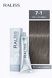 RALİSS SAÇ BOYASI 60 ML. (7-1 KÜLLÜ KUMRAL)