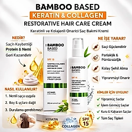 BAMBOO BASED SPF +15 KERATİN BAKIM 250 ML.