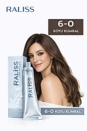 RALİSS SAÇ BOYASI 60 ML. (6-0 KOYU KUMRAL)