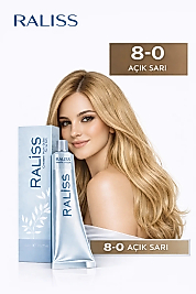 RALİSS SAÇ BOYASI 60 ML. (8-0 KOYU SARI)