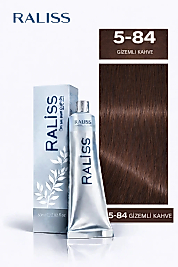 RALİSS SAÇ BOYASI 60 ML. (5-84 GİZEMLİ KAHVE)