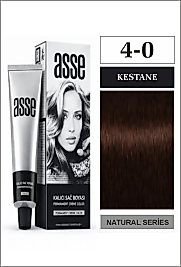 ASSE SAÇ BOYASI 60 ML. (4-0 KESTANE)