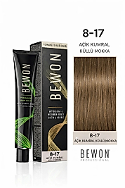 BEWON SAÇ BOYASI 100 ML (8-17 AÇIK KUMRAL KÜLLÜ MOKKA)