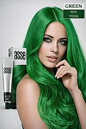ASSE SAÇ BOYASI 60 ML. (MİX -YEŞİL)