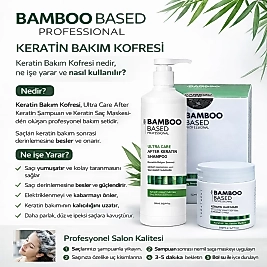 BAMBOO BASED KERATİN BAKIM SETİ 2x500 ML.