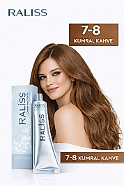 RALİSS SAÇ BOYASI 60 ML. (7-8 KUMRAL KAHVE)