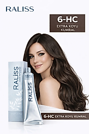 RALİSS SAÇ BOYASI 60 ML. (6-HC EXTRA KOYU KUMRAL)