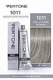 VERTONE SAÇ BOYASI 60 ML. (1011 KÜLLÜ SÜPER BLONDE)
