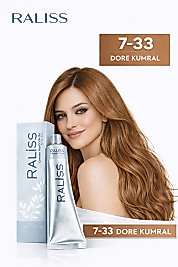 RALİSS SAÇ BOYASI 60 ML. (7-33 DORE KUMRAL)