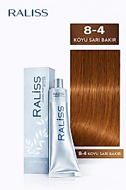 RALİSS SAÇ BOYASI 60 ML. (8-4 KOYU SARI BAKIR)