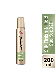 WELLAFLEX SAÇ KÖPÜĞÜ SILK FINIS 200 ML.