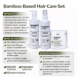 BAMBOO BASED GREEN LINE SAÇ BAKIM SETİ KOFRE