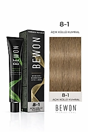 BEWON SAÇ BOYASI 100 ML (8-1 AÇIK KUMRAL KÜLLÜ)
