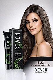 BEWON SAÇ BOYASI 100 ML (5-22 AÇIK KAHVE YOĞUN İRİZE)