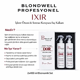 BLONDWELL PERFECT BLONDE IXIR CARE 2x400 ML.