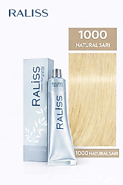 RALİSS SAÇ BOYASI 60 ML. (1000 NATUREL SARI)