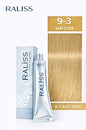 RALİSS SAÇ BOYASI 60 ML. (9-3 SARI DORE)