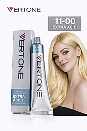 VERTONE SAÇ BOYASI 60 ML. (11-00 EXTRA AÇICI)