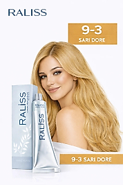 RALİSS SAÇ BOYASI 60 ML. (9-3 SARI DORE)