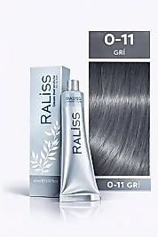 RALİSS SAÇ BOYASI 60 ML. (0-11 GRİ)