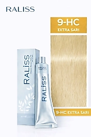 RALİSS SAÇ BOYASI 60 ML. (9-HC EXTRA SARI)