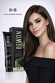 BEWON SAÇ BOYASI 100 ML (6-8 KOYU KUMRAL MOKKA)