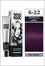 ASSE SAÇ BOYASI 60 ML. (6-22 PATLICAN MORU)