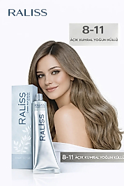 RALİSS SAÇ BOYASI 60 ML. (8-11 YOĞUN KÜLLÜ KOYU SARI)
