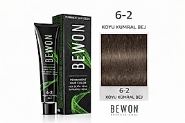 BEWON SAÇ BOYASI 100 ML (6-2 KOYU KUMRAL BEJ)
