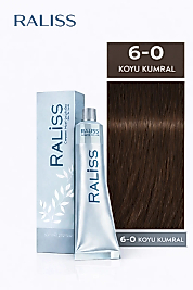 RALİSS SAÇ BOYASI 60 ML. (6-0 KOYU KUMRAL)