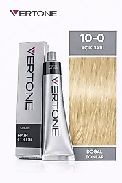 VERTONE SAÇ BOYASI 60 ML. (10-0 AÇIK SARI)