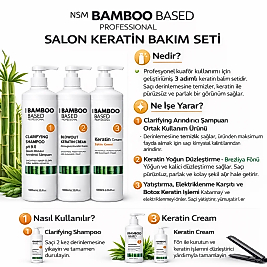 BAMBOO BASED BLOWOUT & BOTOX KERATİN SET 3x1000 ML.