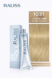RALİSS SAÇ BOYASI 60 ML. (1031 YOĞUN SARI DORE KÜLLÜ)