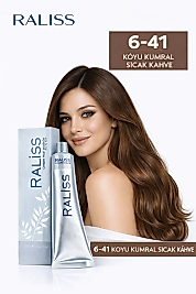 RALİSS SAÇ BOYASI 60 ML. (6-41 KOYU KUMRAL SICAK KAHVE)