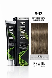 BEWON SAÇ BOYASI 100 ML (6-13 KOYU KUMRAL KÜLLÜ DORE)