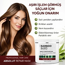 BAMBOO BASED ABSOLUT SAÇ MASKESİ 500 ML.
