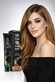 BEWON SAÇ BOYASI 100 ML (7-73 KUMRAL ALTIN KAHVE)