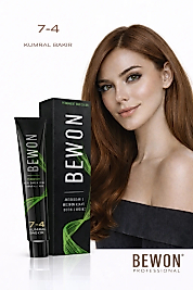 BEWON SAÇ BOYASI 100 ML (7-4 KUMRAL BAKIR)