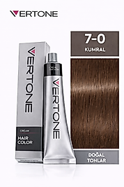 VERTONE SAÇ BOYASI 60 ML. (7-0 KUMRAL)